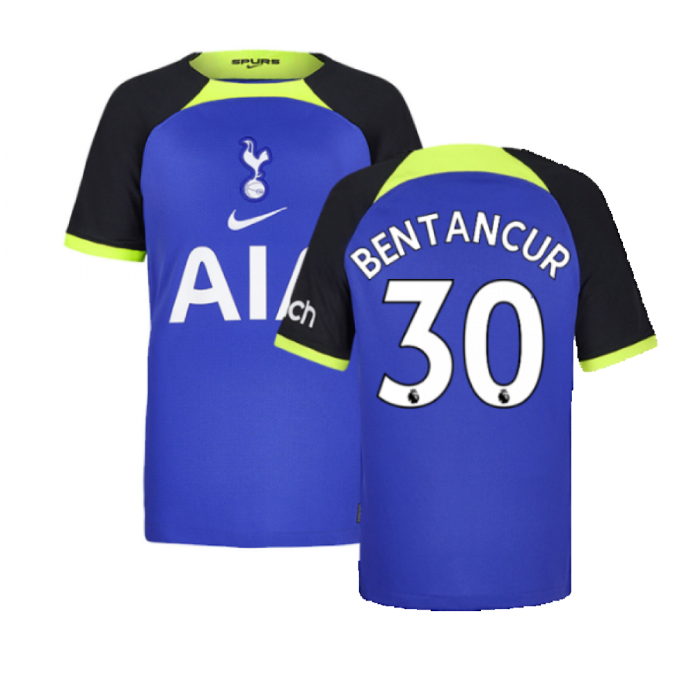 Nike (Xsb) 2022-2023 Tottenham Away Shirt (Kids) (Bentancur 30)