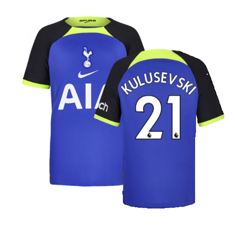 (XSB) 2022-2023 Tottenham Away Shirt (Kids) (KULUSEVSKI 21)