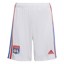 (LB) 2022-2023 Olympique Lyon Home Shorts (White) - Kids