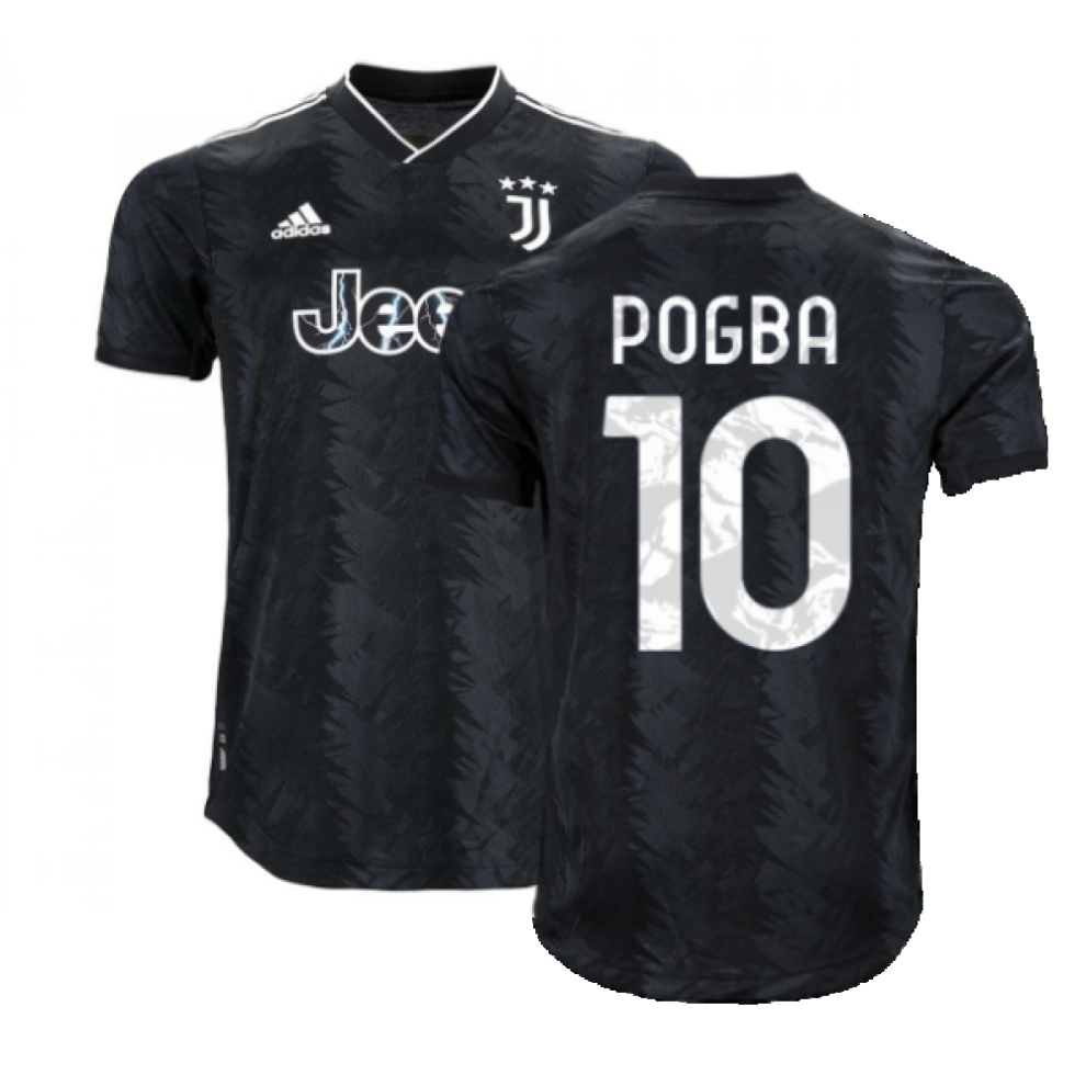 (XXL) 2022-2023 Juventus Authentic Away Shirt (POGBA 10)