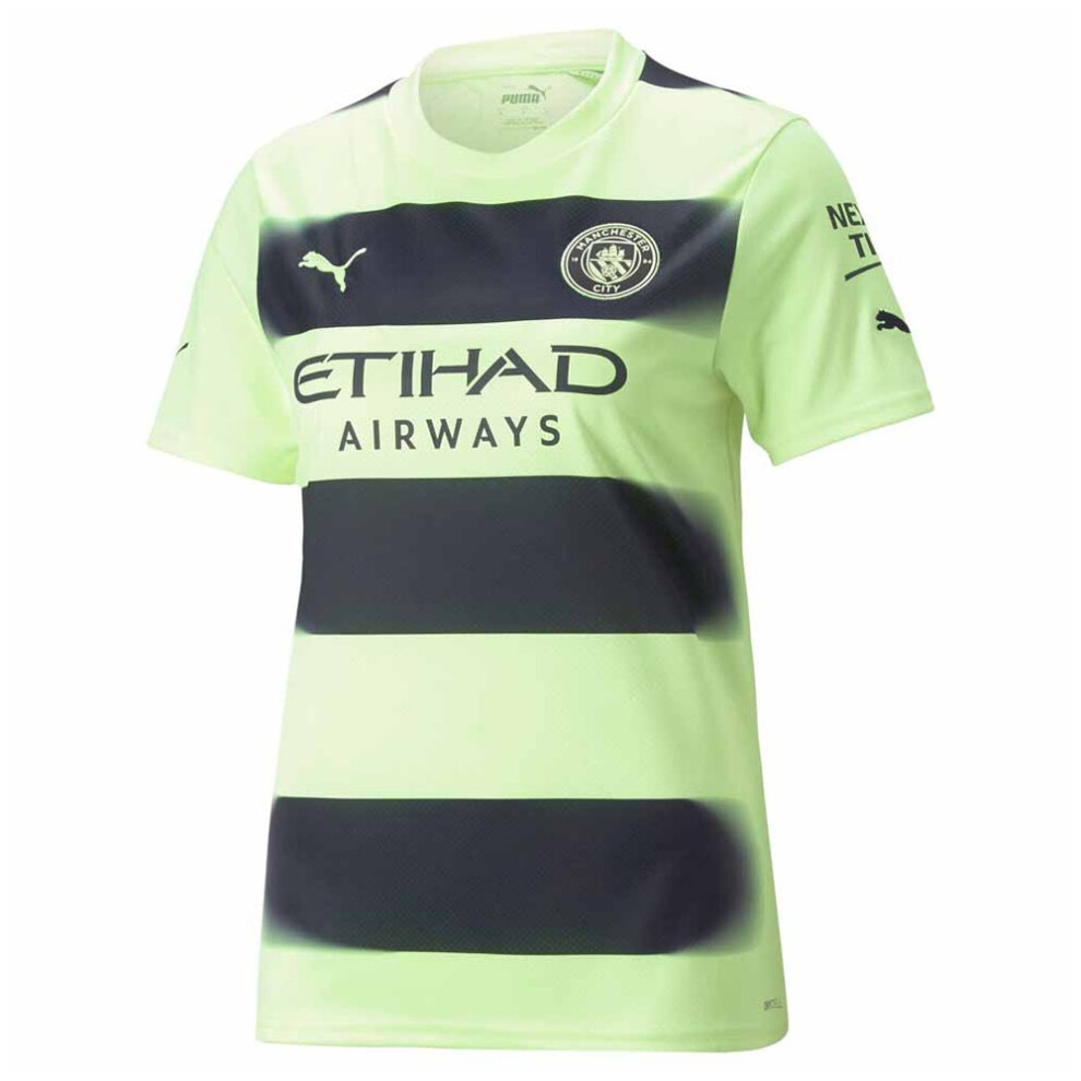 Puma (Xxl - Size 18) 2022-2023 Man City Third Shirt (Ladies)