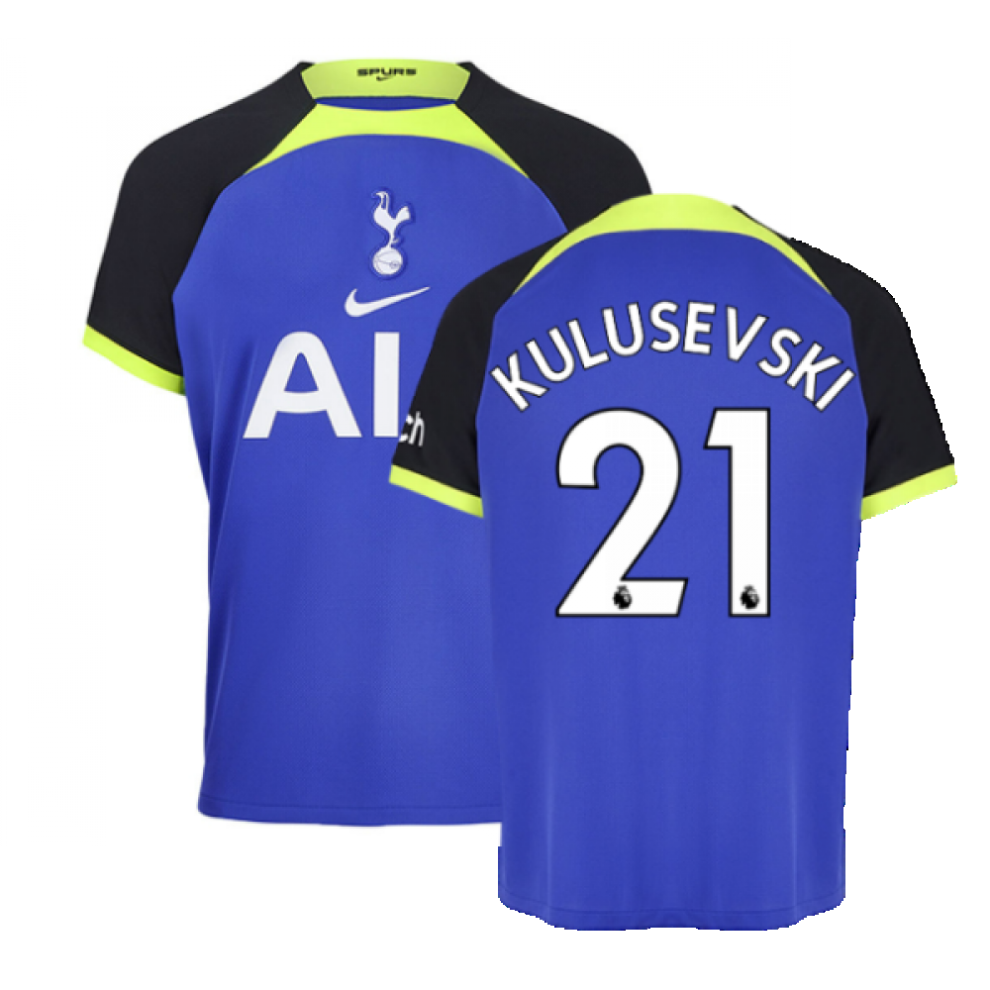 (XXL) 2022-2023 Tottenham Away Shirt (KULUSEVSKI 21)