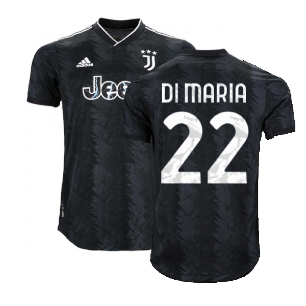 (XXL) 2022-2023 Juventus Authentic Away Shirt (DI MARIA 22)