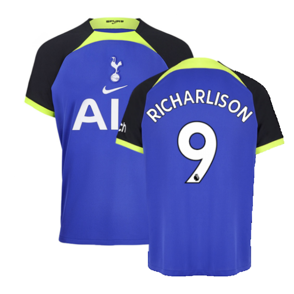 Nike (Xs) 2022-2023 Tottenham Away Shirt (Richarlison 9)