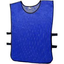 (Kids, Blue) Football Training Bibs Vests, 12 Pack Jerseys Bibs Breathable Adults Football Scrimmage Training Vests