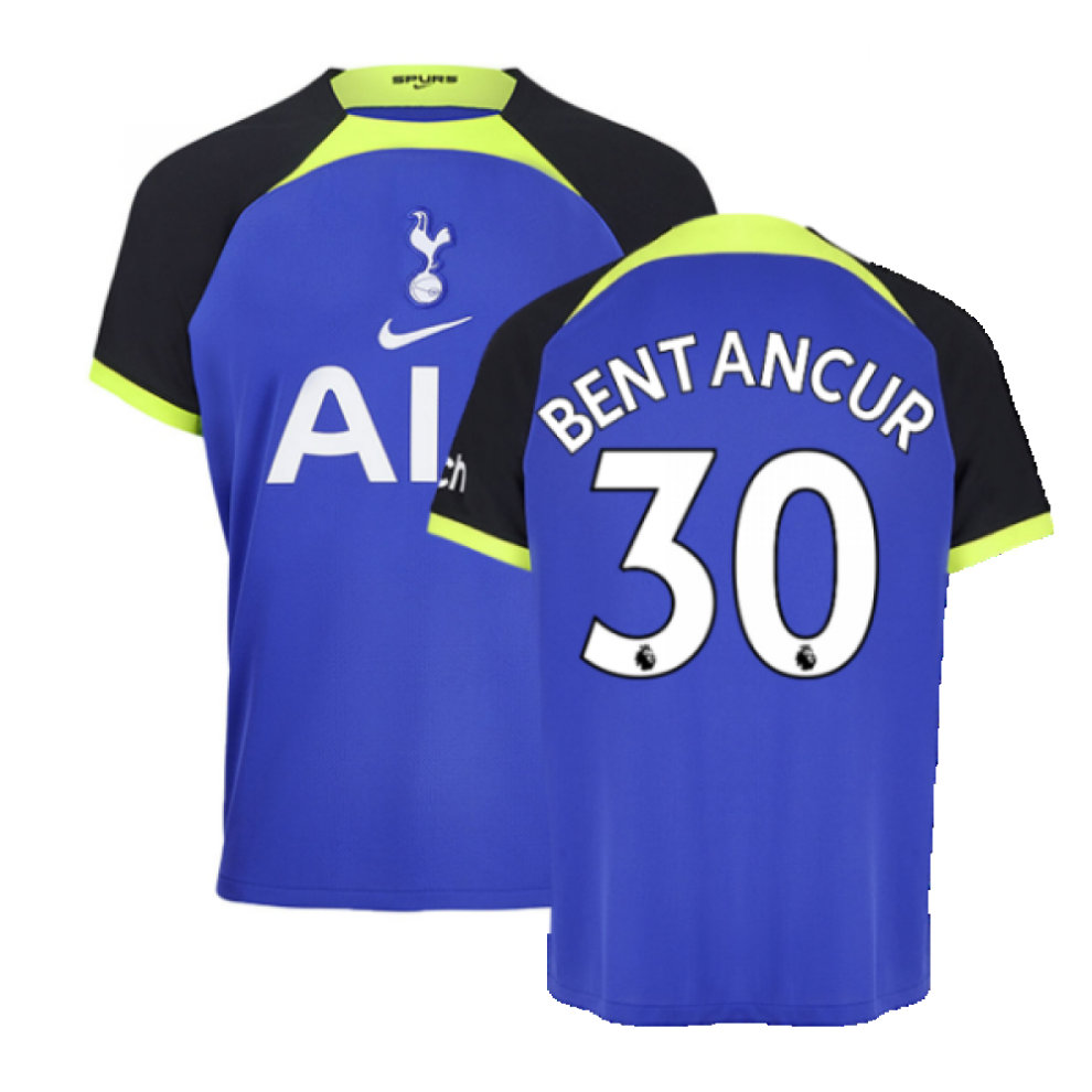 Nike (Xs) 2022-2023 Tottenham Away Shirt (Bentancur 30)