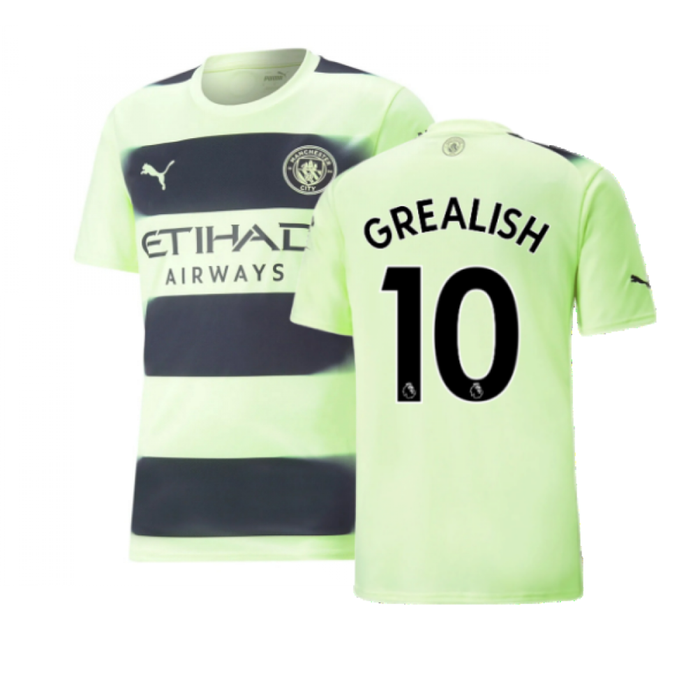 (XL) 2022-2023 Man City Third Shirt (GREALISH 10)