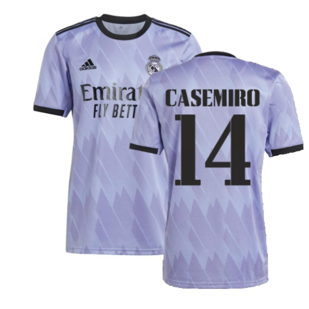 (3XL) 2022-2023 Real Madrid Away Shirt (CASEMIRO 14)