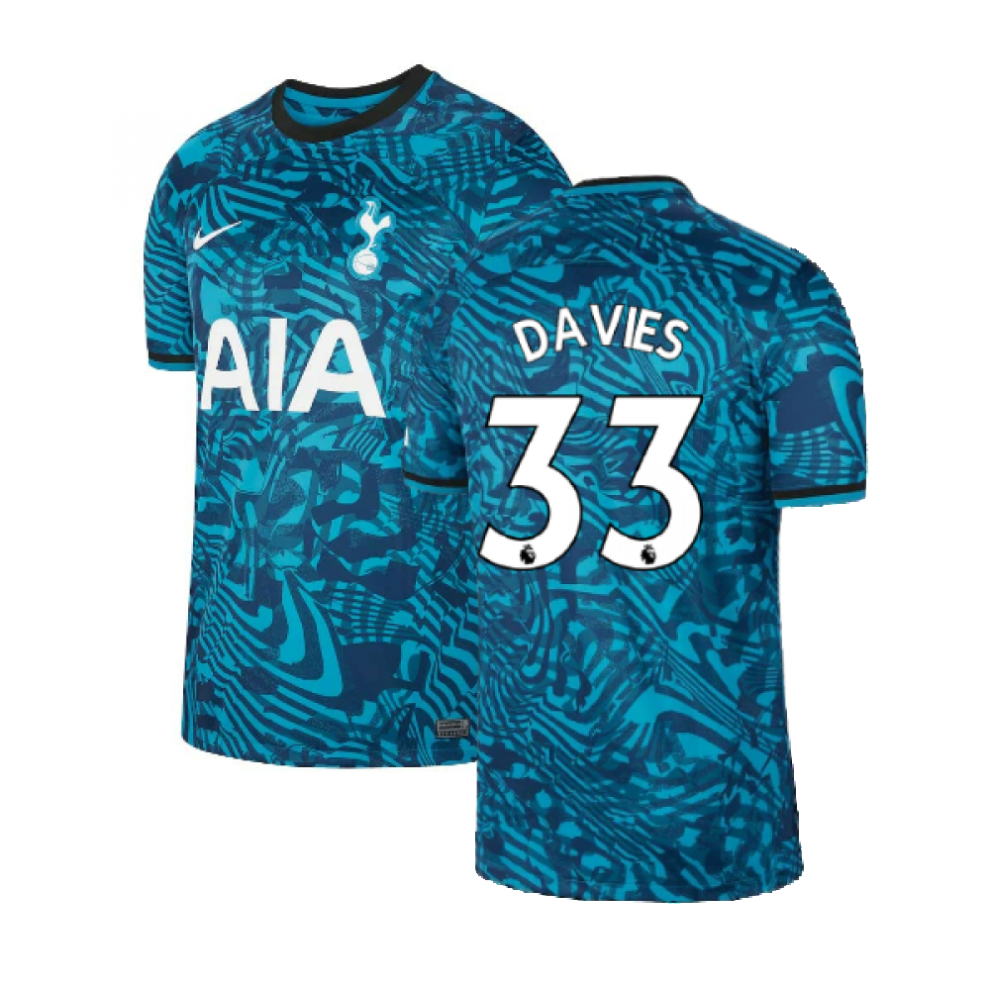 (L) 2022-2023 Tottenham Third Shirt (DAVIES 33)