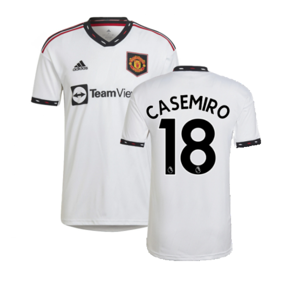Adidas (S) 2022-2023 Man Utd Away Shirt (Casemiro 18)