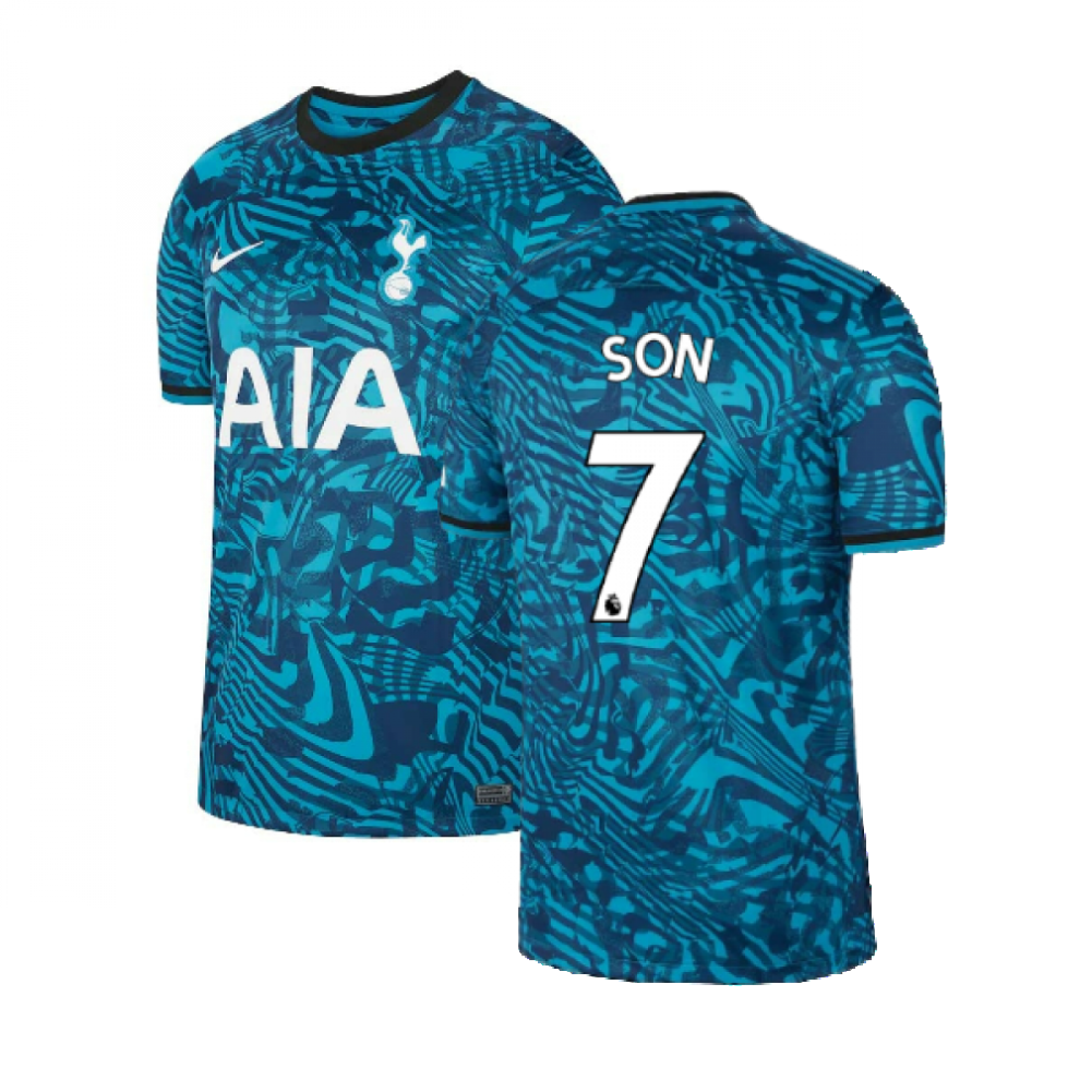 (XL) 2022-2023 Tottenham Third Shirt (SON 7)