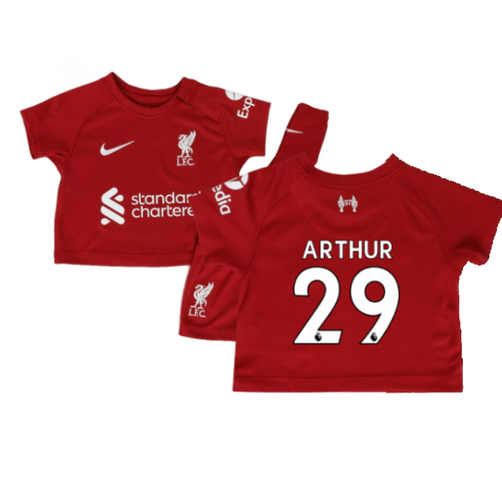 Nike (6-9 Months) 2022-2023 Liverpool Home Baby Kit (Arthur 29)