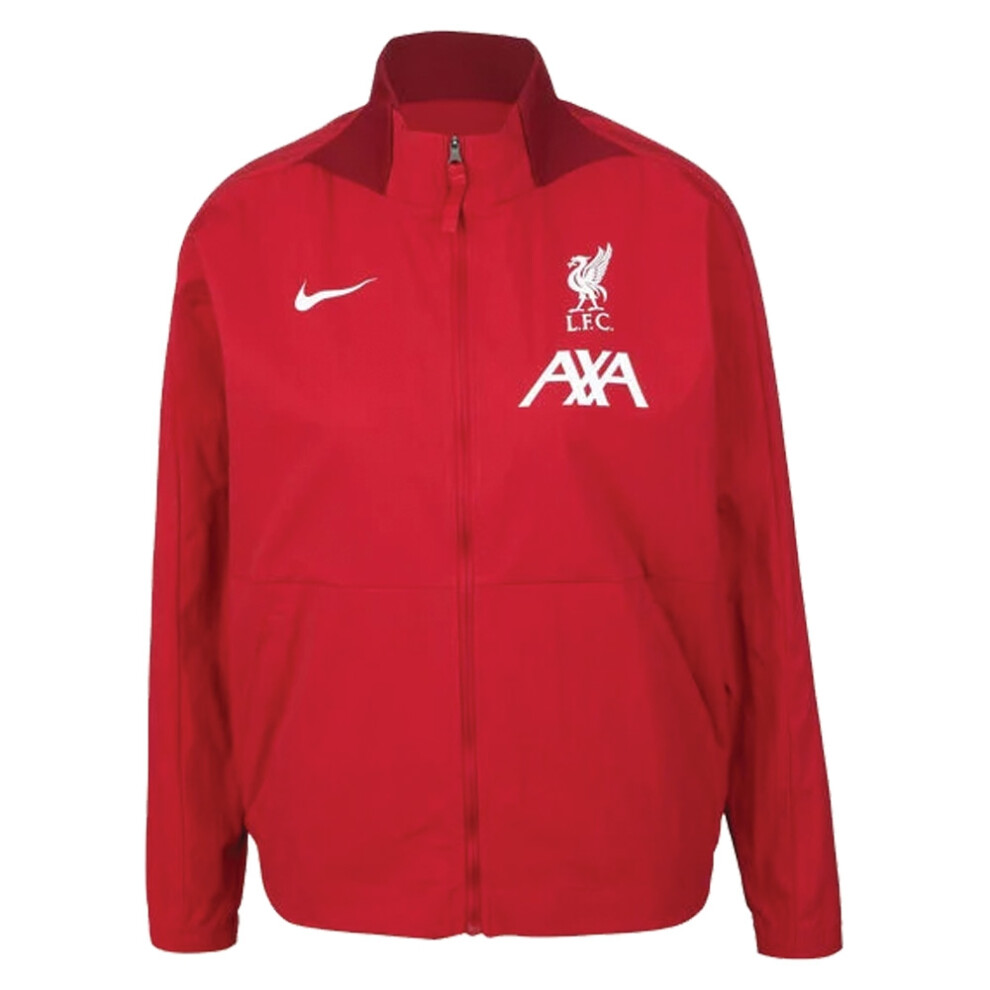 (XL) 2022-2023 Liverpool Anthem Jacket (Red) - Ladies