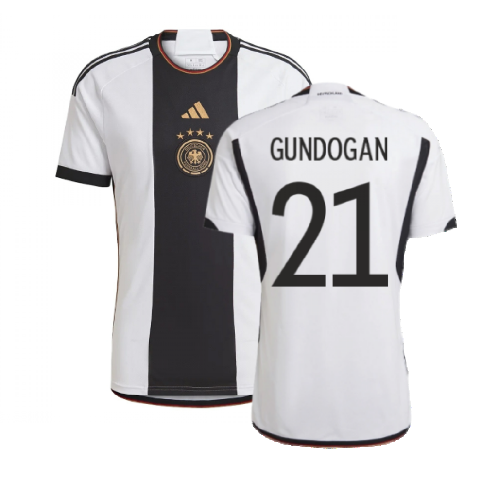 (M) 2022-2023 Germany Home Shirt (GUNDOGAN 21)