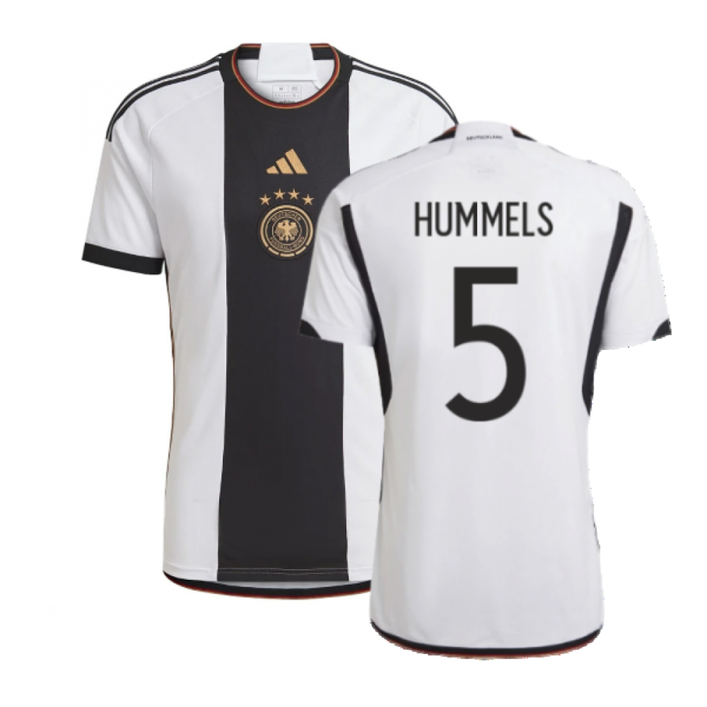 (S) 2022-2023 Germany Home Shirt (HUMMELS 5)
