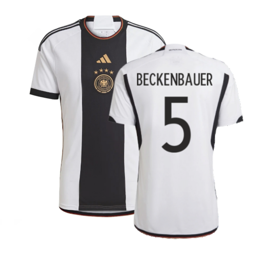 (XL) 2022-2023 Germany Home Shirt (BECKENBAUER 5)