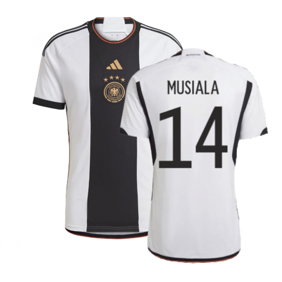 (S) 2022-2023 Germany Home Shirt (MUSIALA 14)