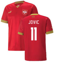 (M) 2022-2023 Serbia Home Shirt (JOVIC 11)