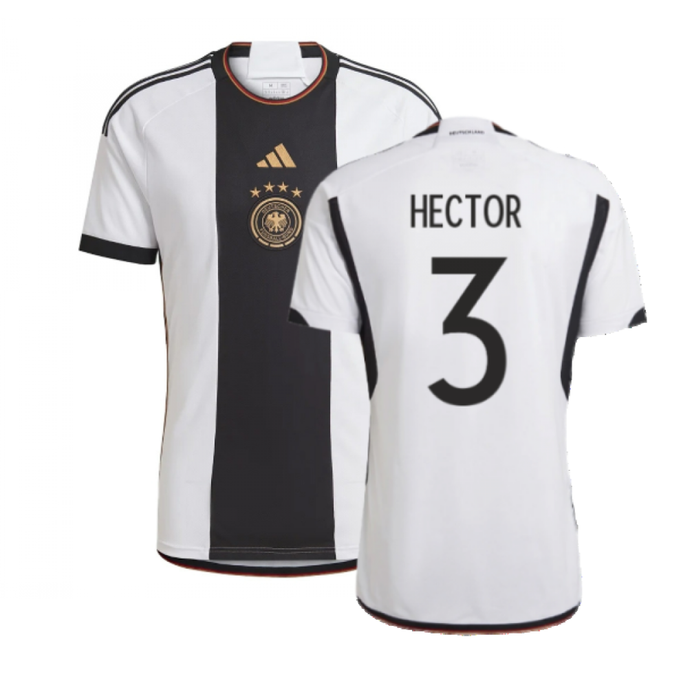 Adidas (S) 2022-2023 Germany Home Shirt (Hector 3) Size 3
