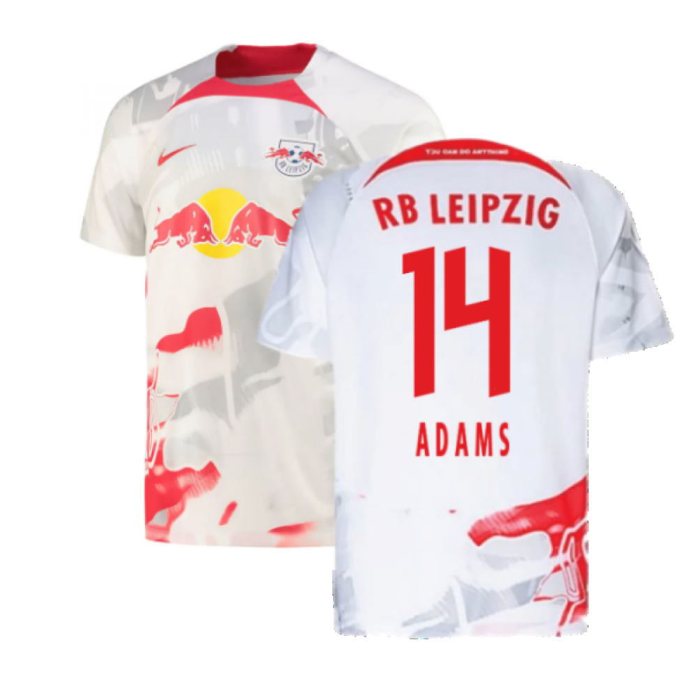 (XL) 2022-2023 Red Bull Leipzig Home Shirt (White) (ADAMS 14)