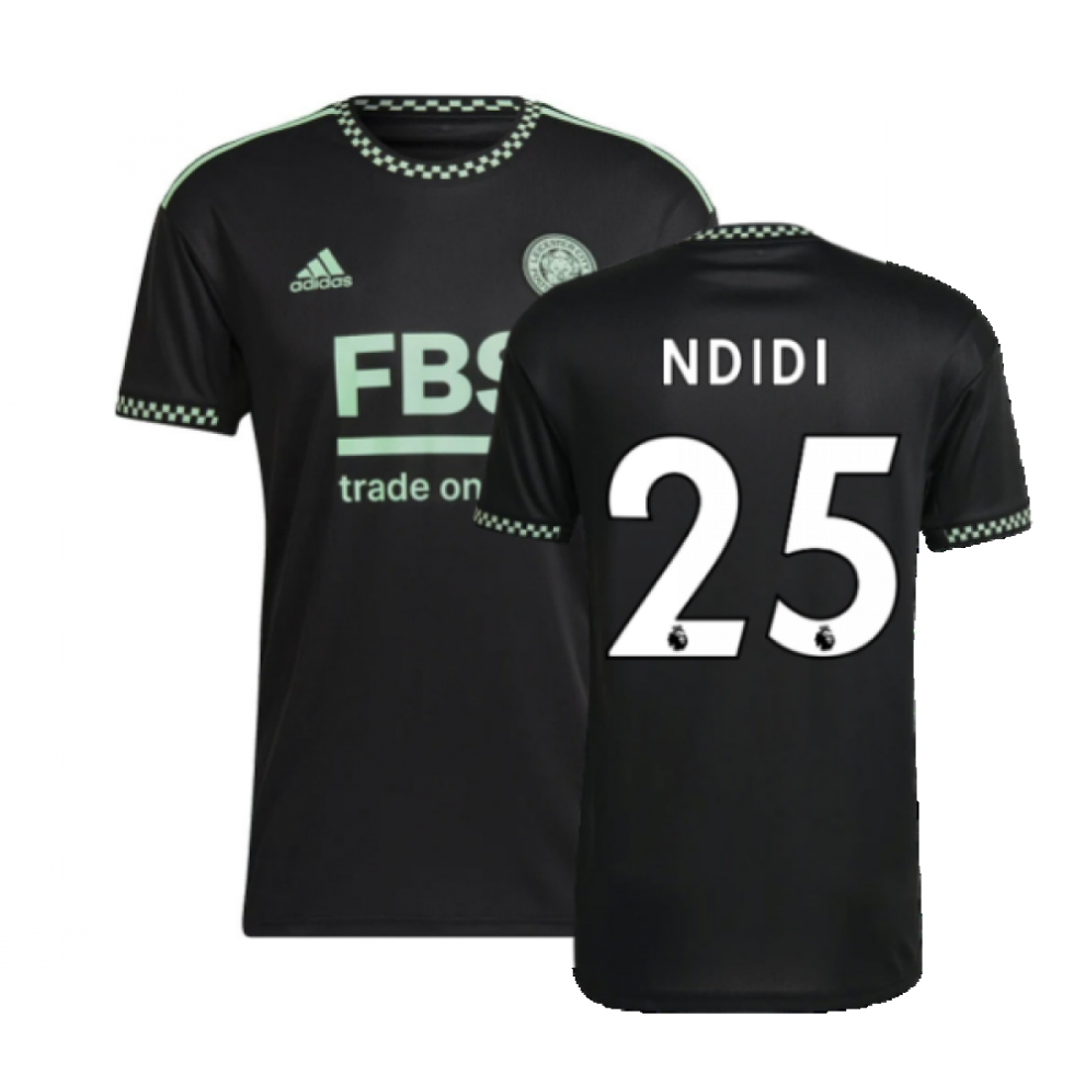 Adidas (Xxl) 2022-2023 Leicester City Away Shirt (Ndidi 25)