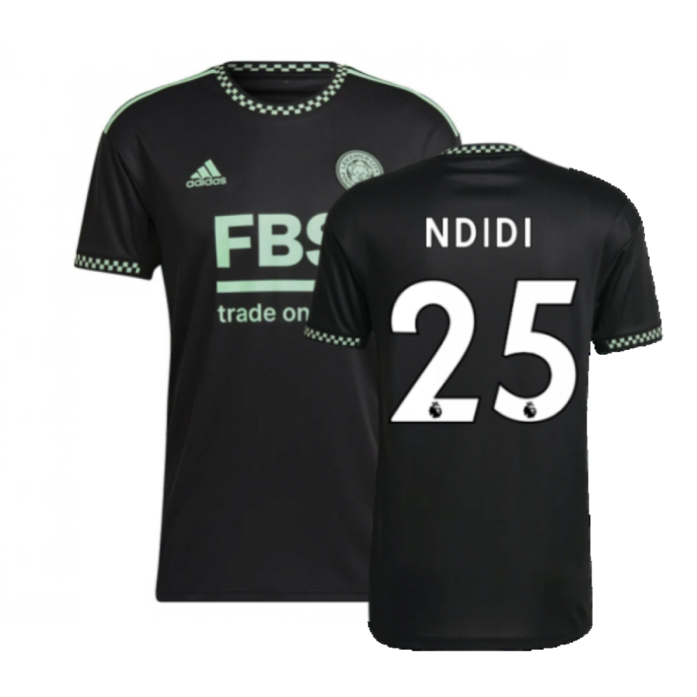 (XXL) 2022-2023 Leicester City Away Shirt (NDIDI 25)