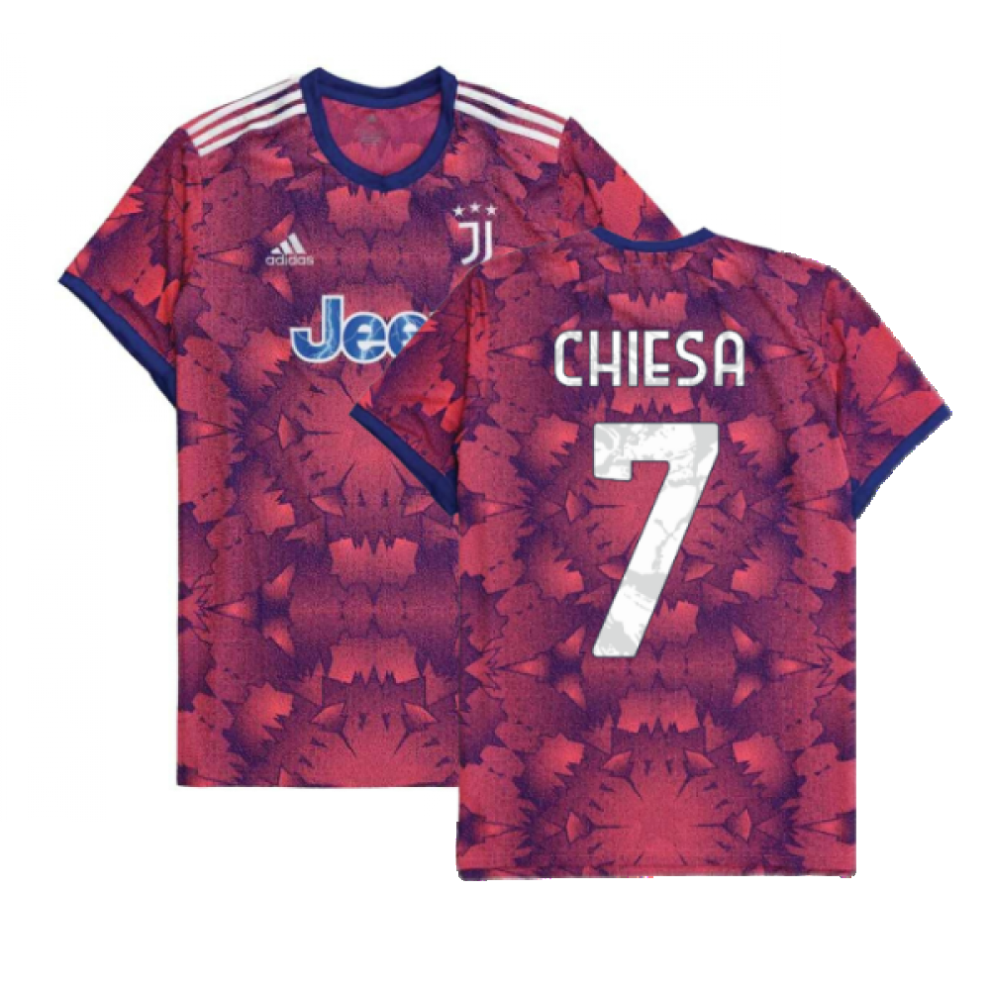 (XL) 2022-2023 Juventus Third Shirt (CHIESA 7)