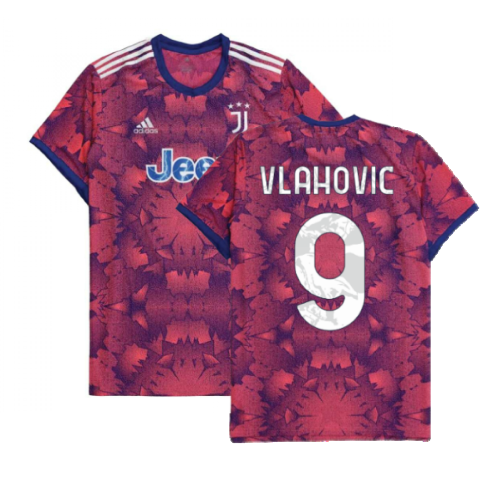 (XXL) 2022-2023 Juventus Third Shirt (VLAHOVIC 9)