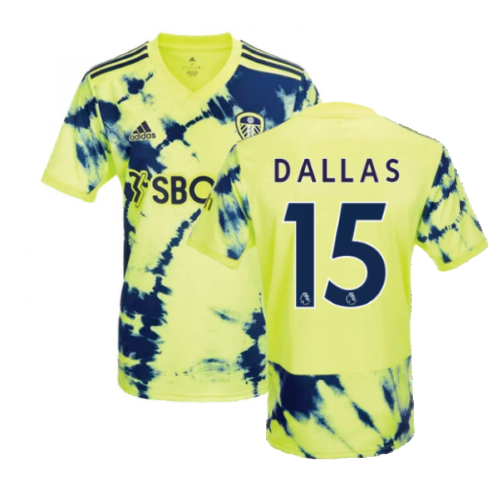 (XL) 2022-2023 Leeds United Away Shirt (DALLAS 15)