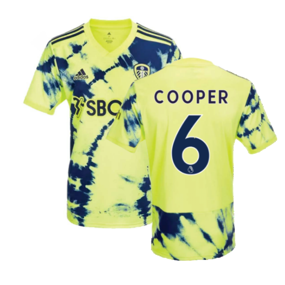 Adidas (M) 2022-2023 Leeds United Away Shirt (Cooper 6)