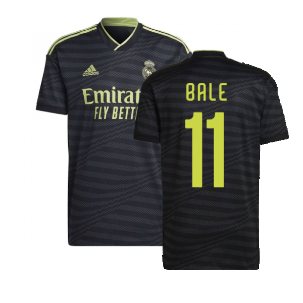 (S) 2022-2023 Real Madrid Third Shirt (BALE 11)