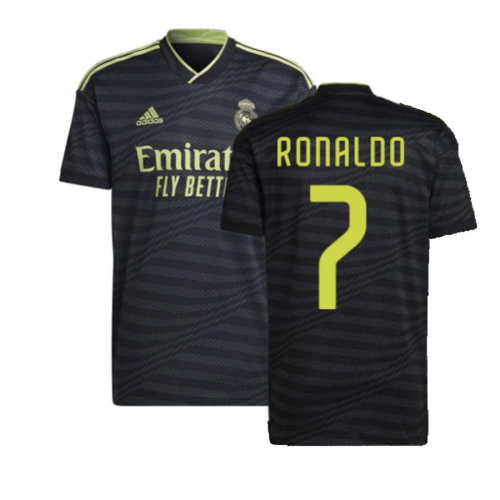 (M) 2022-2023 Real Madrid Third Shirt (RONALDO 7)