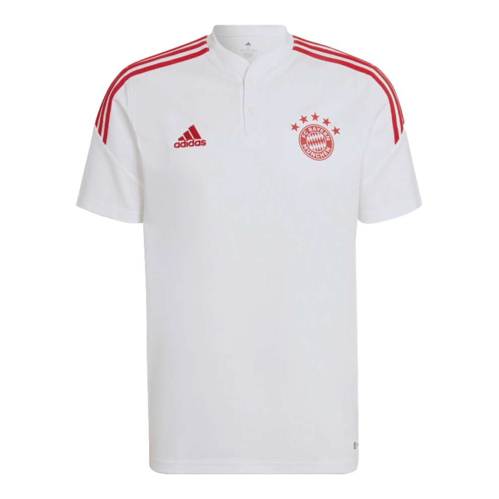 (3XL) 2022-2023 Bayern Munich Training Polo Shirt (White)