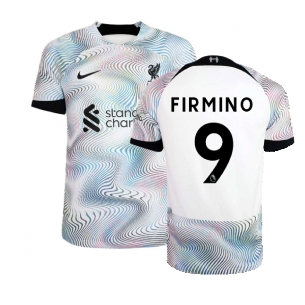 (L) 2022-2023 Liverpool Away Shirt (FIRMINO 9)