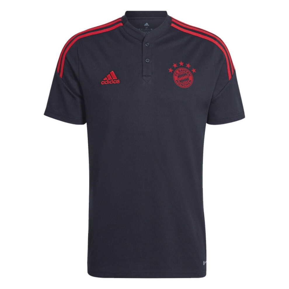 (XXL) 2022-2023 Bayern Munich Training Polo Shirt (Black)