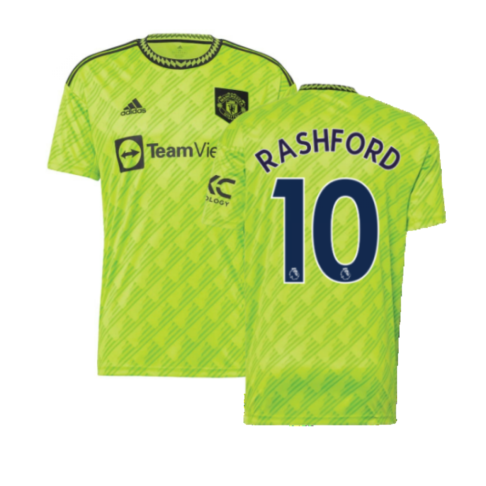 (3XL) 2022-2023 Man Utd Third Shirt (RASHFORD 10)