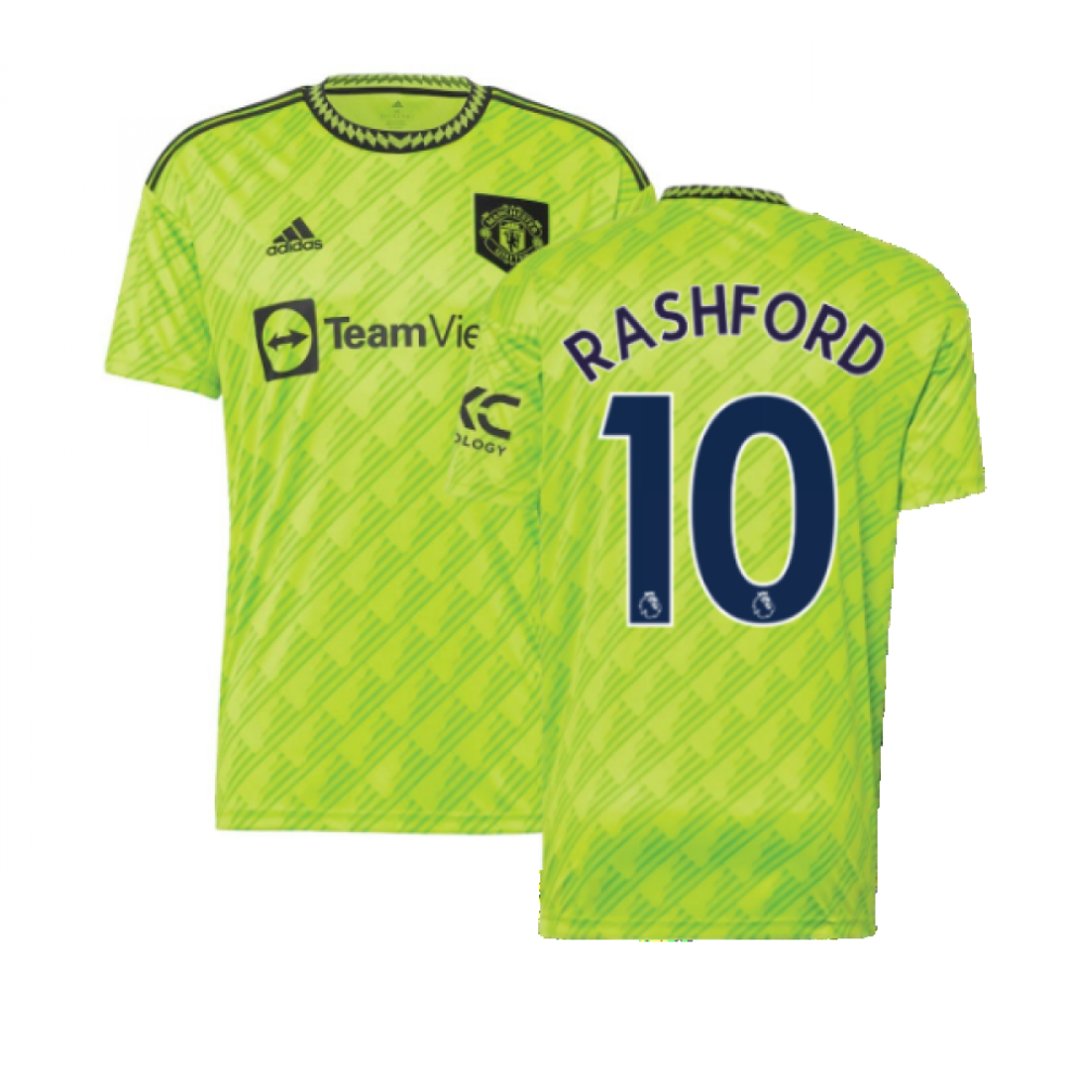Adidas (Xl) 2022-2023 Man Utd Third Shirt (Rashford 10)