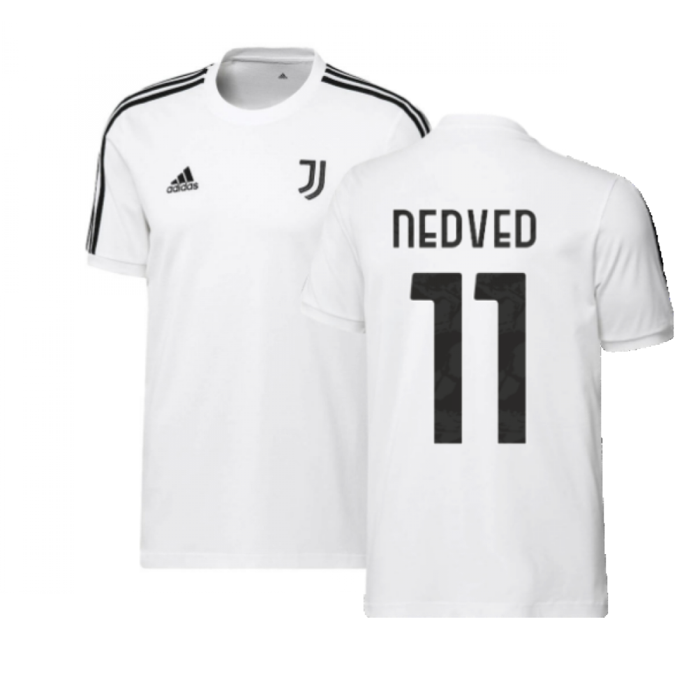 (XXL) 2022-2023 Juventus DNA 3S Tee (White) (NEDVED 11)