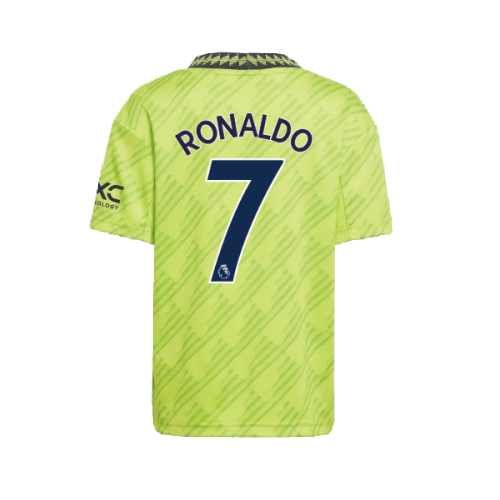 Adidas (18-24 Months) 2022-2023 Man Utd Third Mini Kit (RONALDO 7) 1