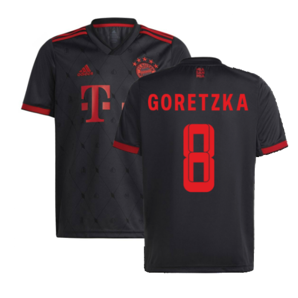 Adidas (Sb) 2022-2023 Bayern Munich Third Shirt (Kids) (Goretzka 8)