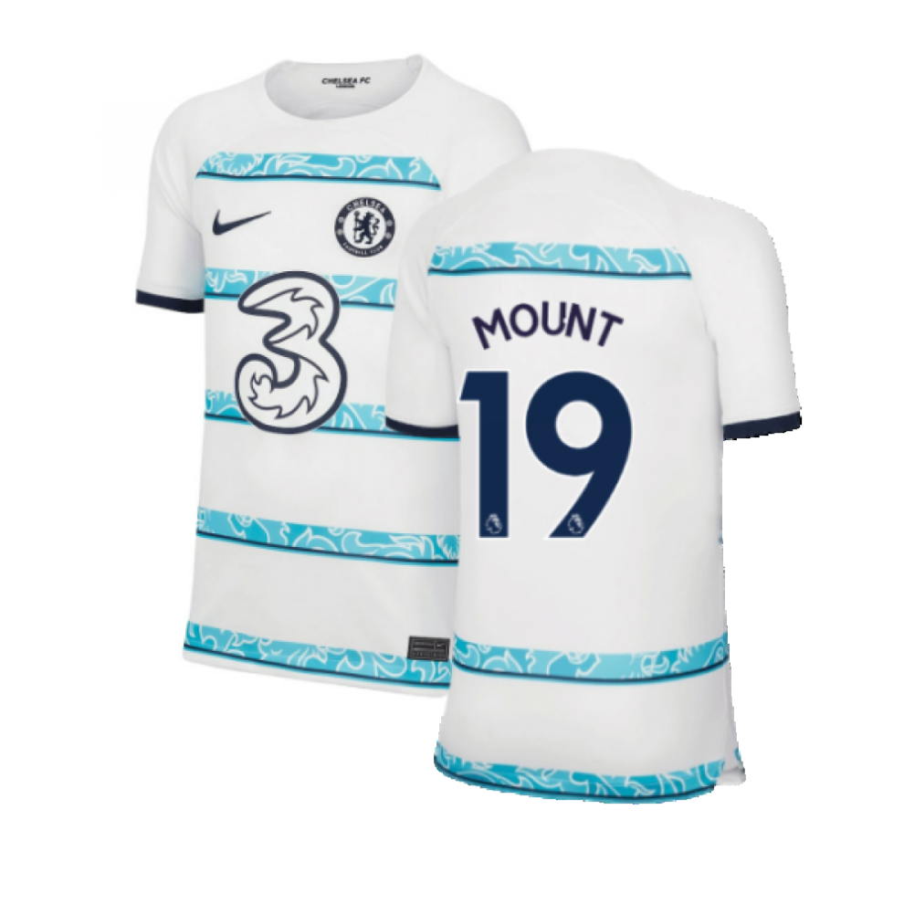 Nike (Xsb) 2022-2023 Chelsea Away Shirt (Kids) (Mount 19)