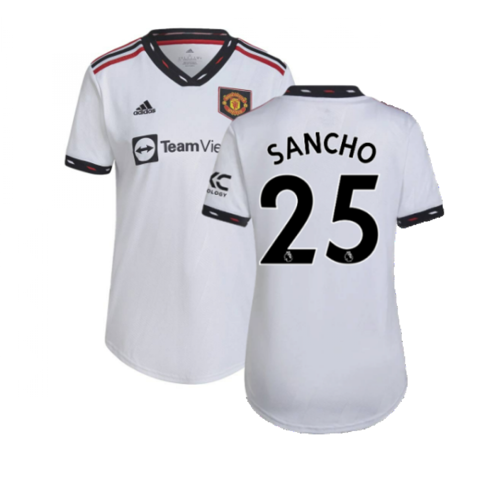 (M) 2022-2023 Man Utd Away Shirt (Ladies) (SANCHO 25)