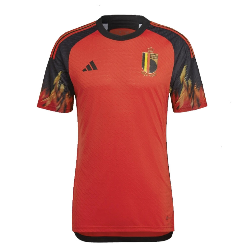 (L) 2022-2023 Belgium Authentic Home Shirt