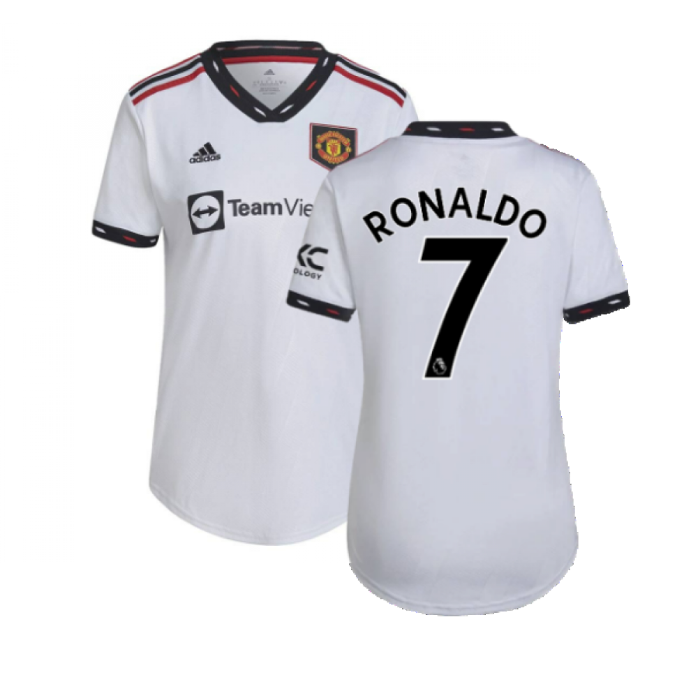 Adidas (M) 2022-2023 Man Utd Away Shirt (Ladies) (Ronaldo 7)