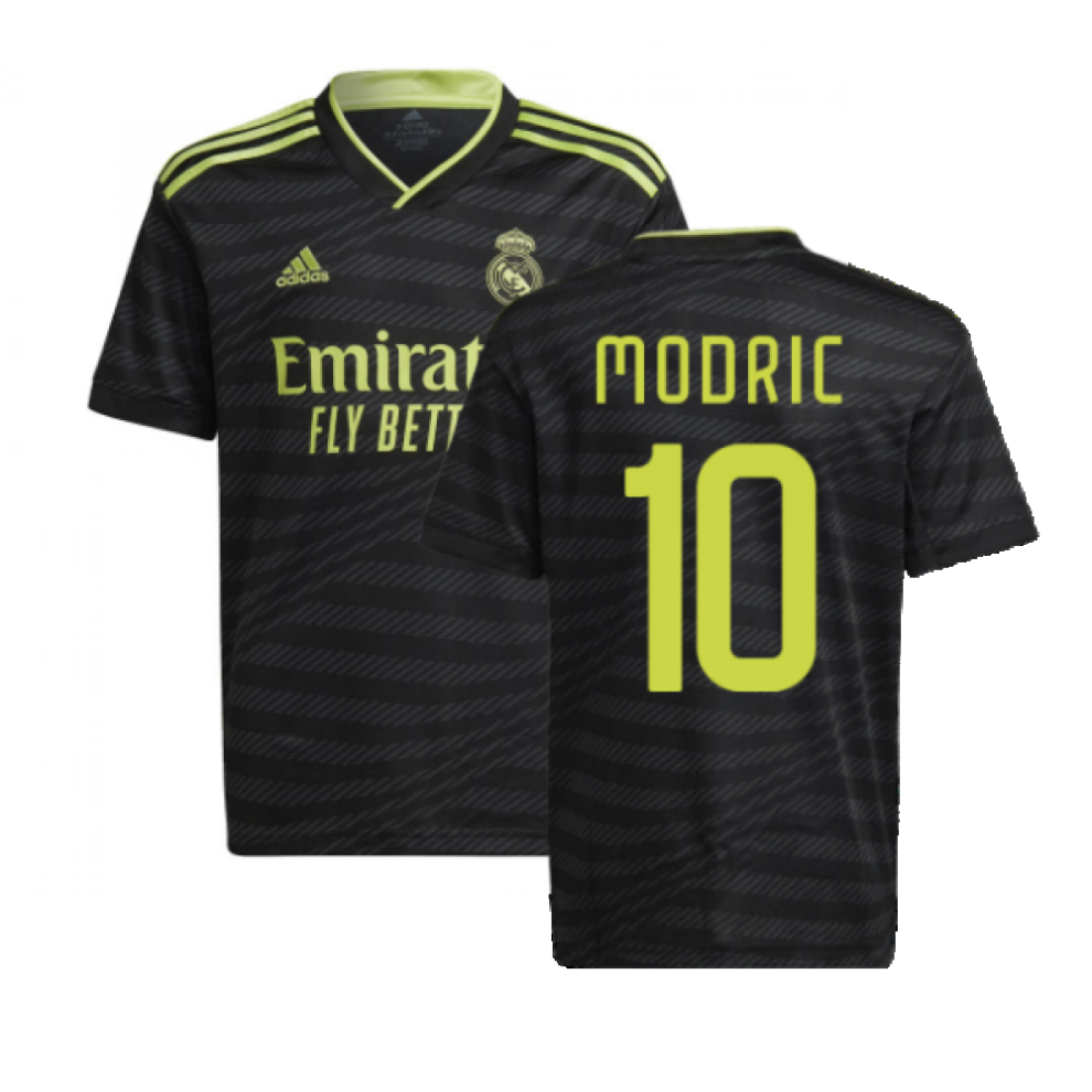 Adidas (Xxl) 2022-2023 Real Madrid Third Shirt (Kids) (Modric 10)