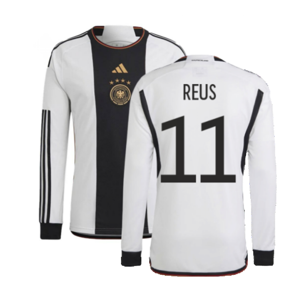 (XXL) 2022-2023 Germany Long Sleeve Home Shirt (REUS 11)