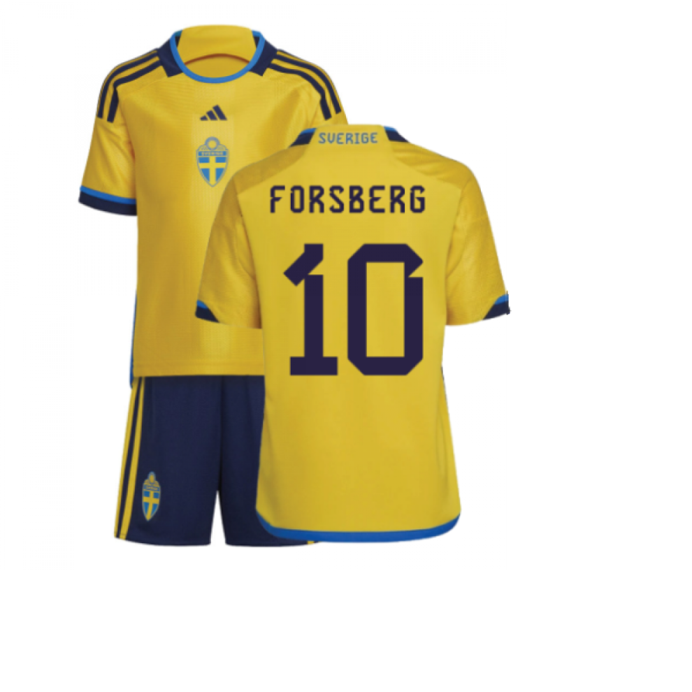 (2-3 Years) 2022-2023 Sweden Home Mini Kit (FORSBERG 10)