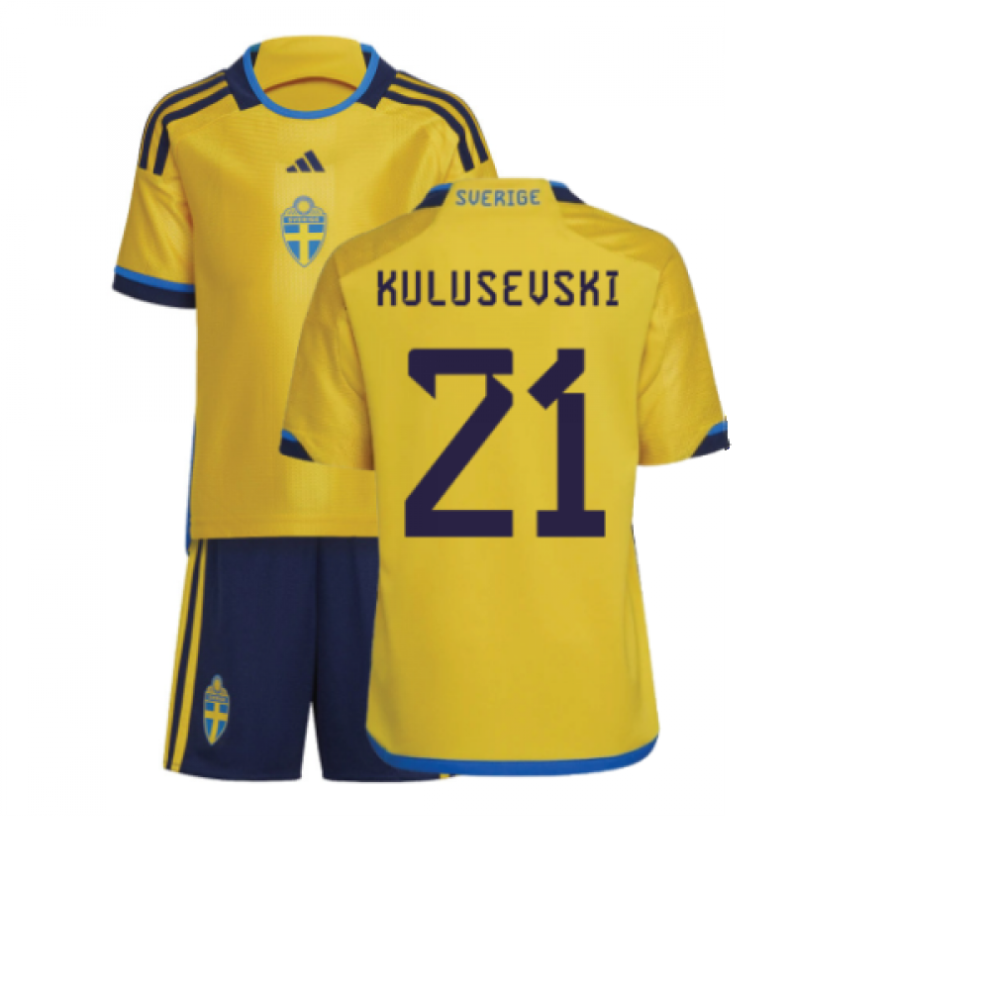 (18-24 Months) 2022-2023 Sweden Home Mini Kit (KULUSEVSKI 21)