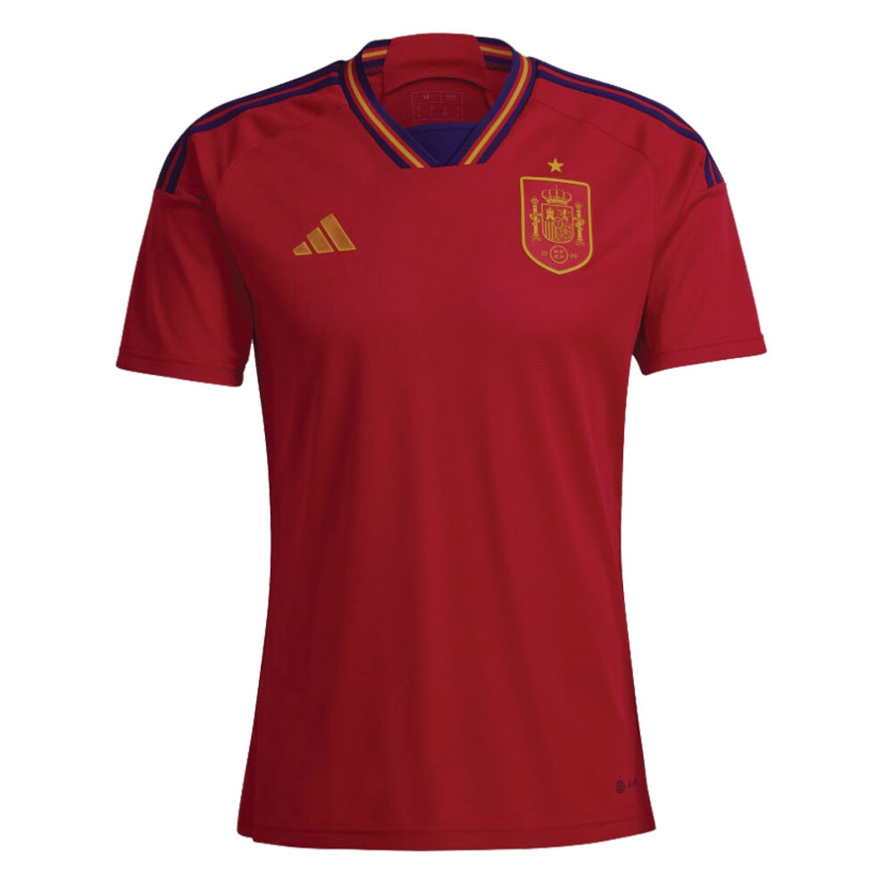 (3XL) 2022-2023 Spain Home Shirt