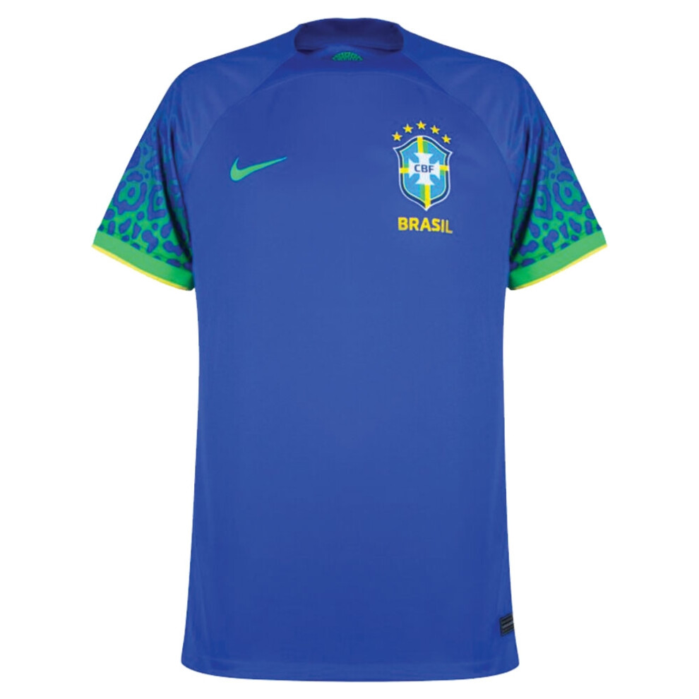 (XL) 2022-2023 Brazil Away Shirt